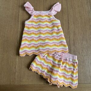Girls Haute Hippie knit set NWOT size 4T